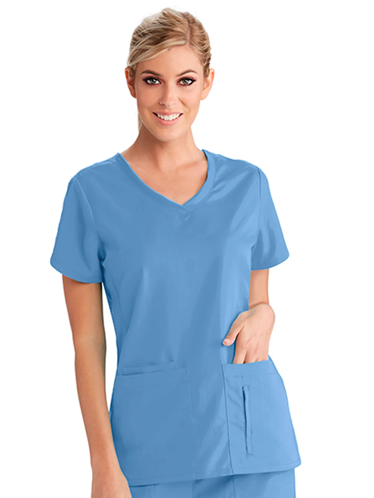 Classic - Women's Cora V-Neck Scrub Top [1]