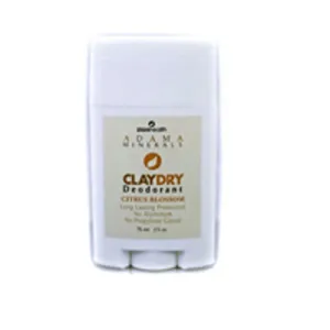 Clay Dry Deodorant Citrus Blossom 2.5 oz By Zion Health