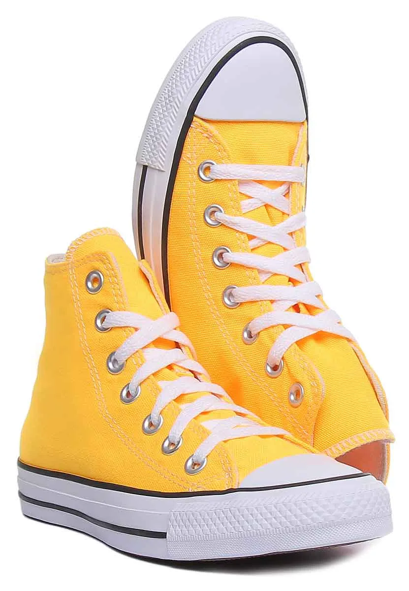 Converse 167236C CT All Star Hi Trainer In Orange For Women