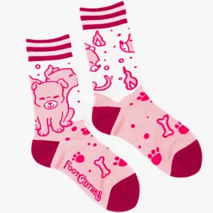 Cute Pink Cerberus Socks