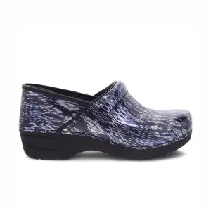 Dansko XP 2.0 Navy Ikat Patent Clogs