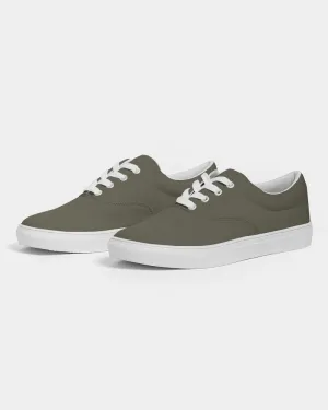 Dark Yellow Men's Canvas Sneakers | Men's | Dark Pale Pastel Yellow | C0M0Y30K80