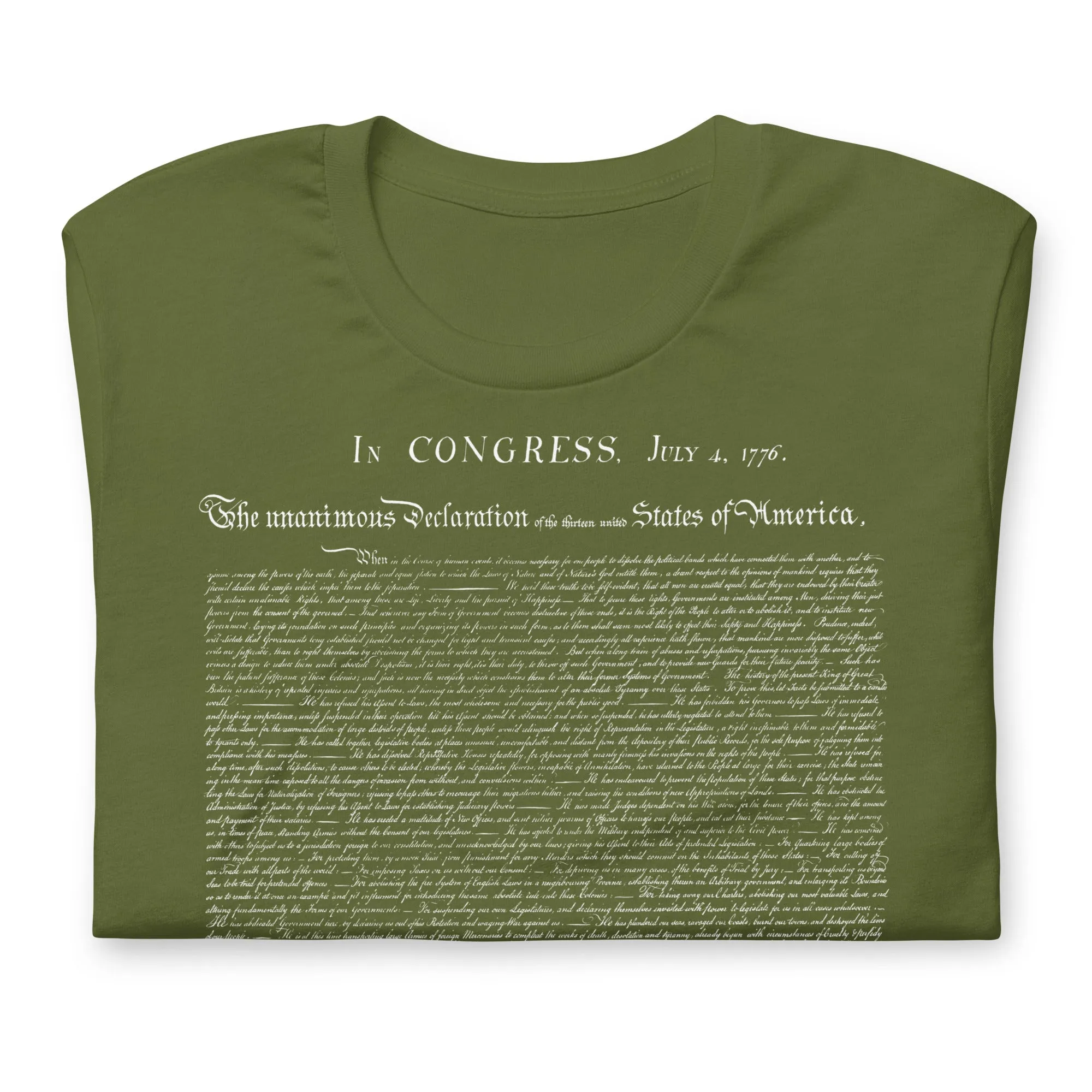 Declaration of Independence T-Shirt