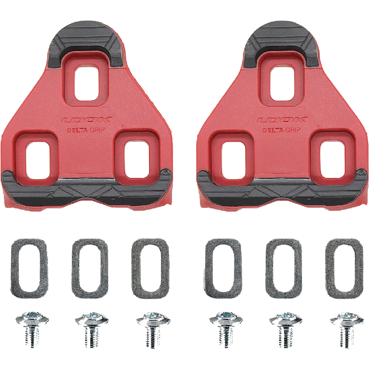 Delta Fitness Grip Cleats Red 9 degree