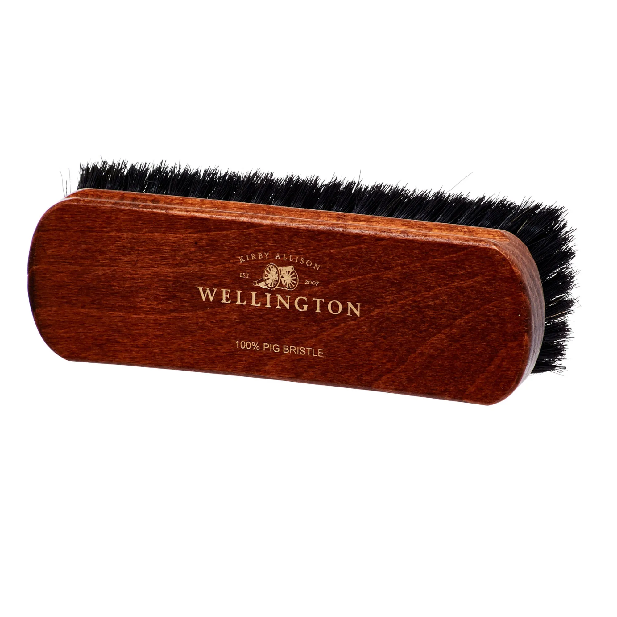 Deluxe Wellington Pig Bristle Shoe Polishing Brush