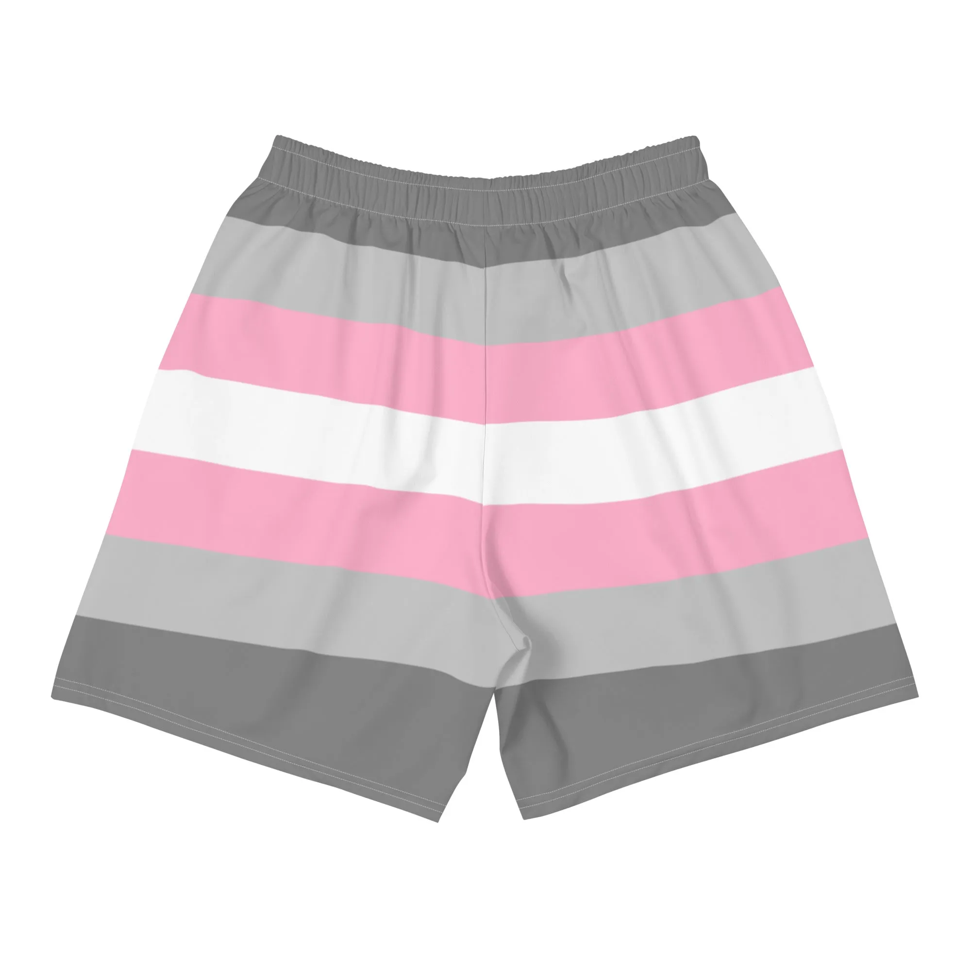 Demigirl Flag Long Athletic Shorts