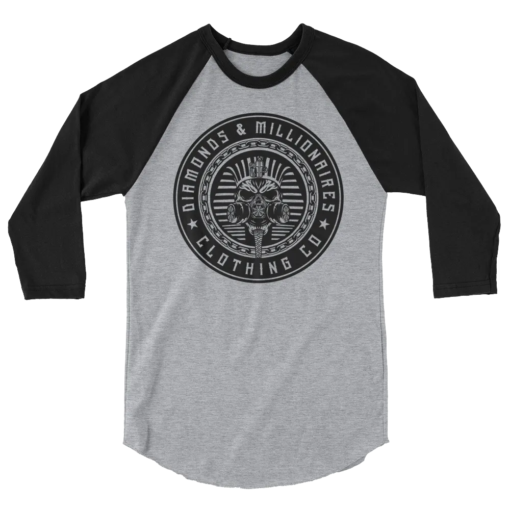 DIAMONDS & MILLIONAIRE SPINXS  RAGLAN TSHIRT