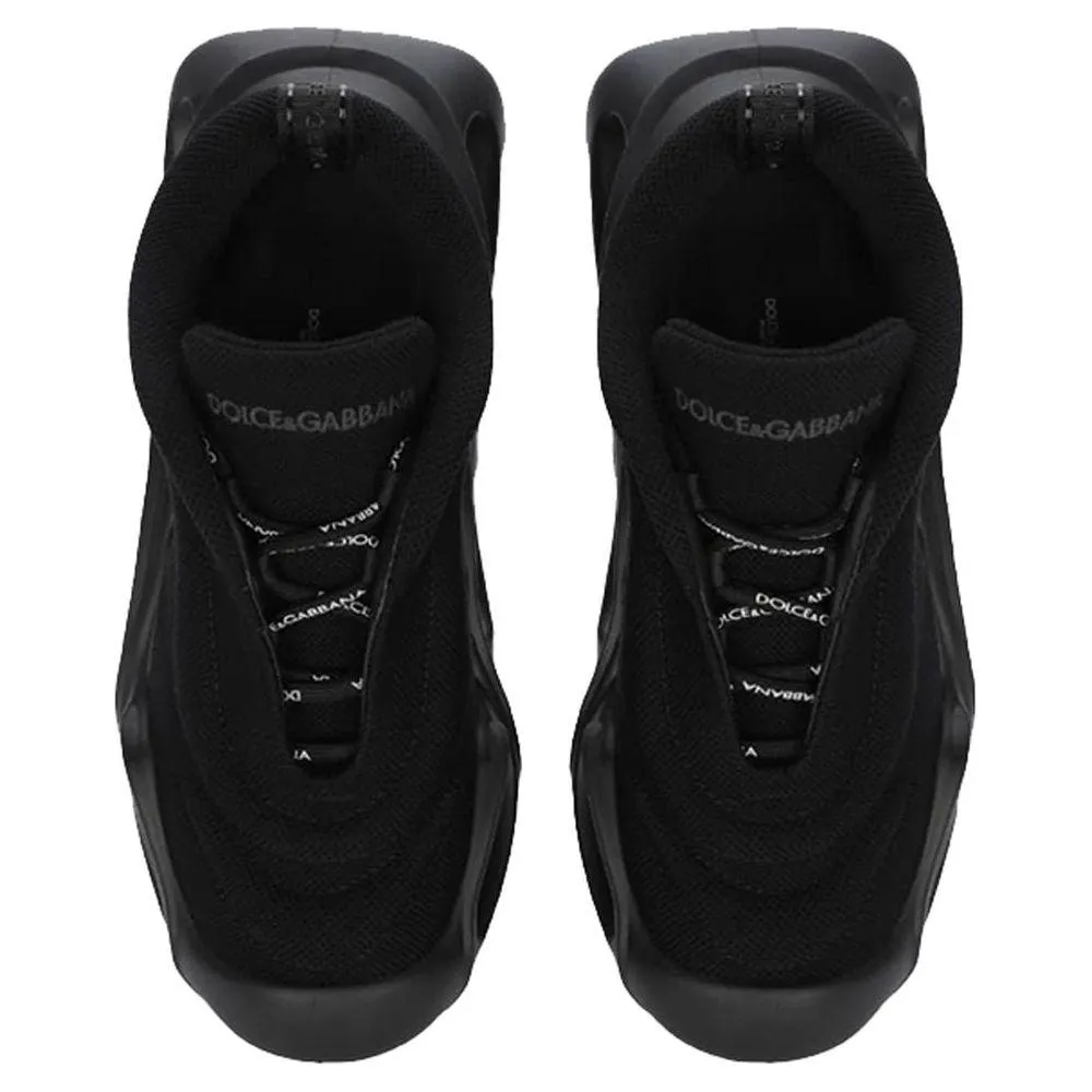 Dolce & Gabbana Black Polyester Sneaker