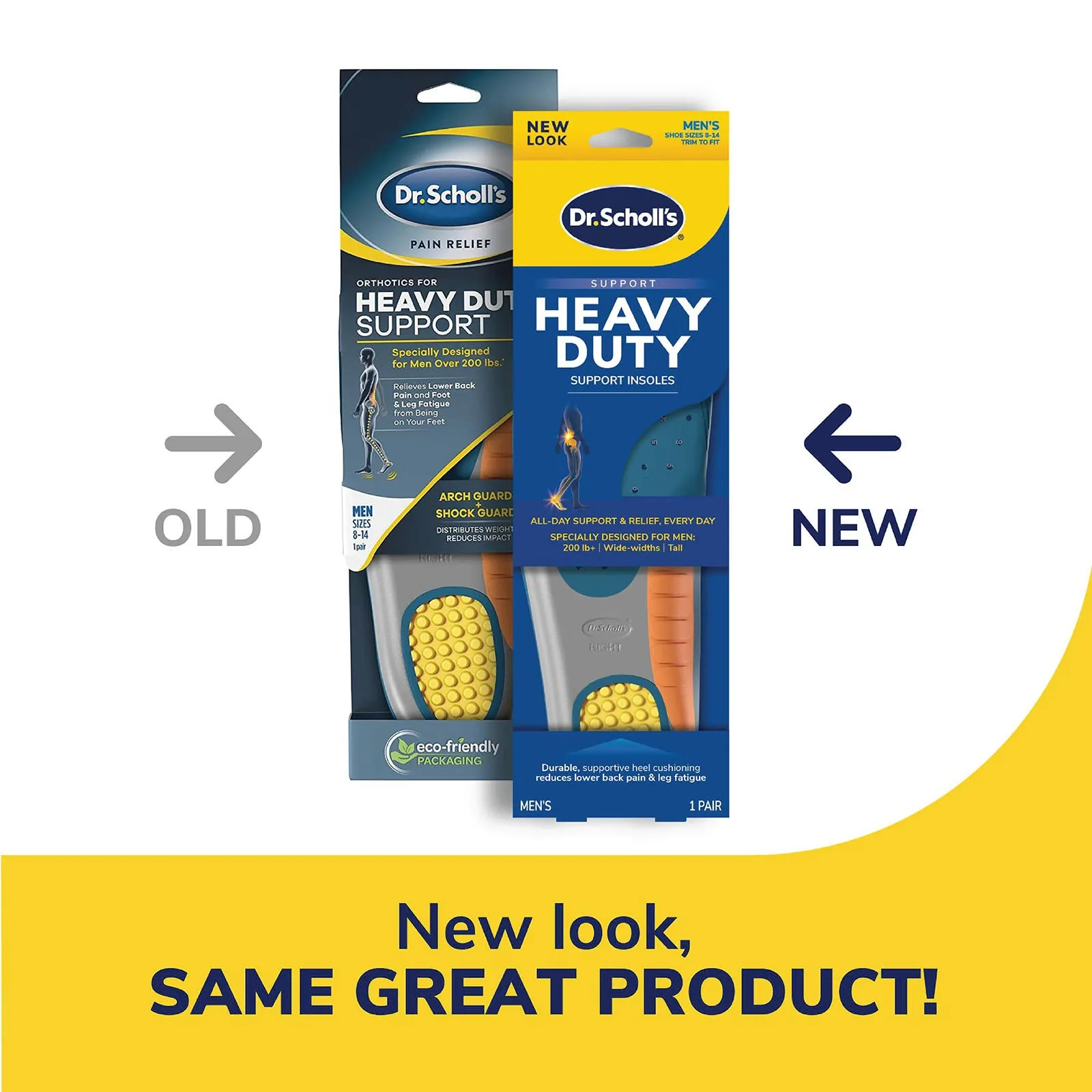 Dr.Scholl Heavy Duty Support Insoles Men