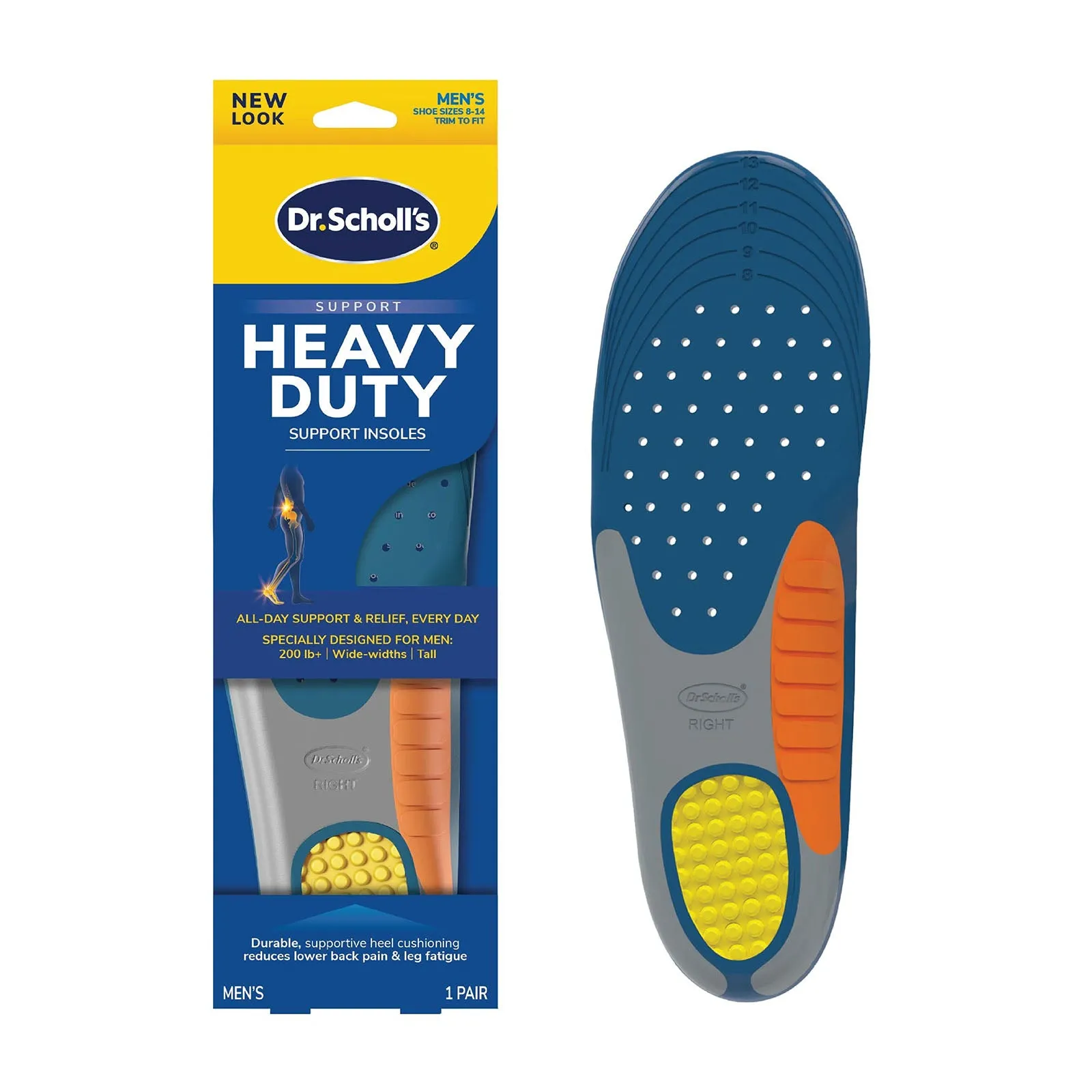 Dr.Scholl Heavy Duty Support Insoles Men