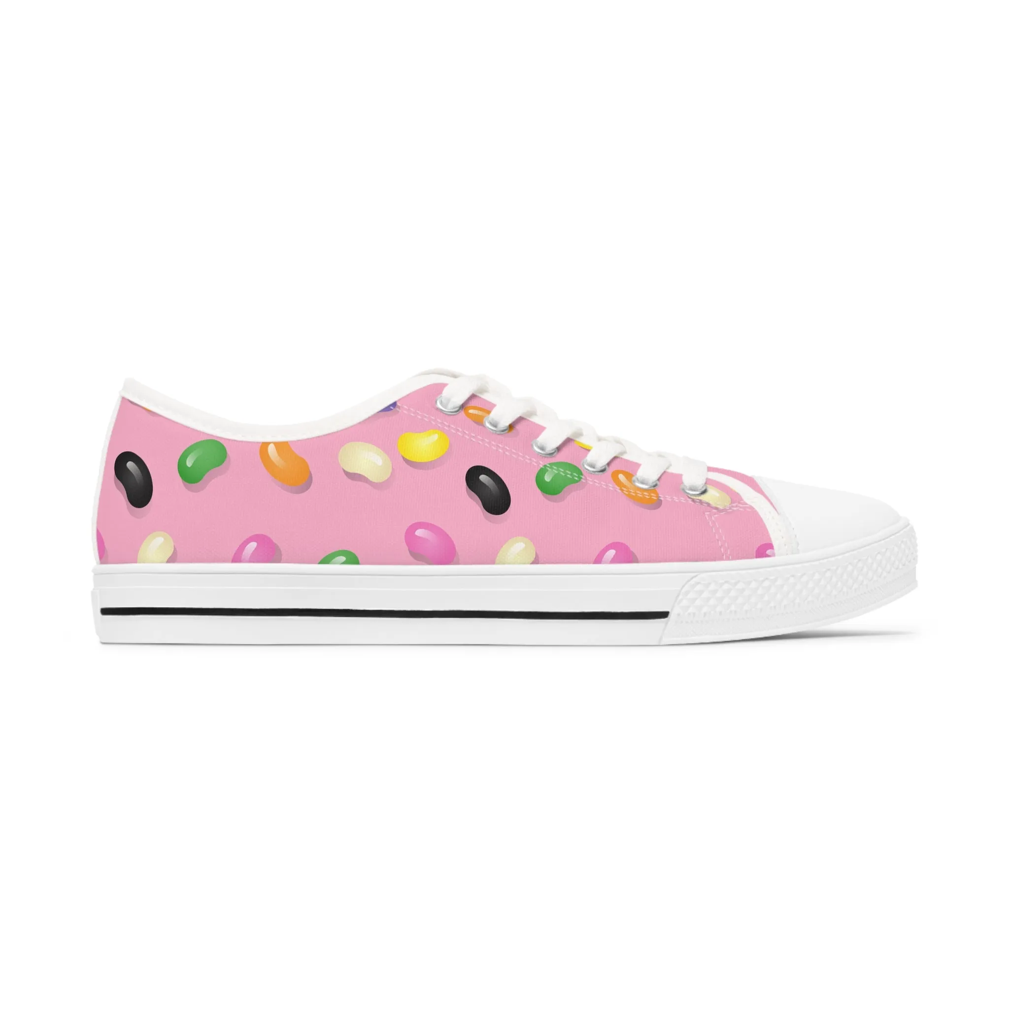 Easter Jelly Bean Women's Low Top Sneakers