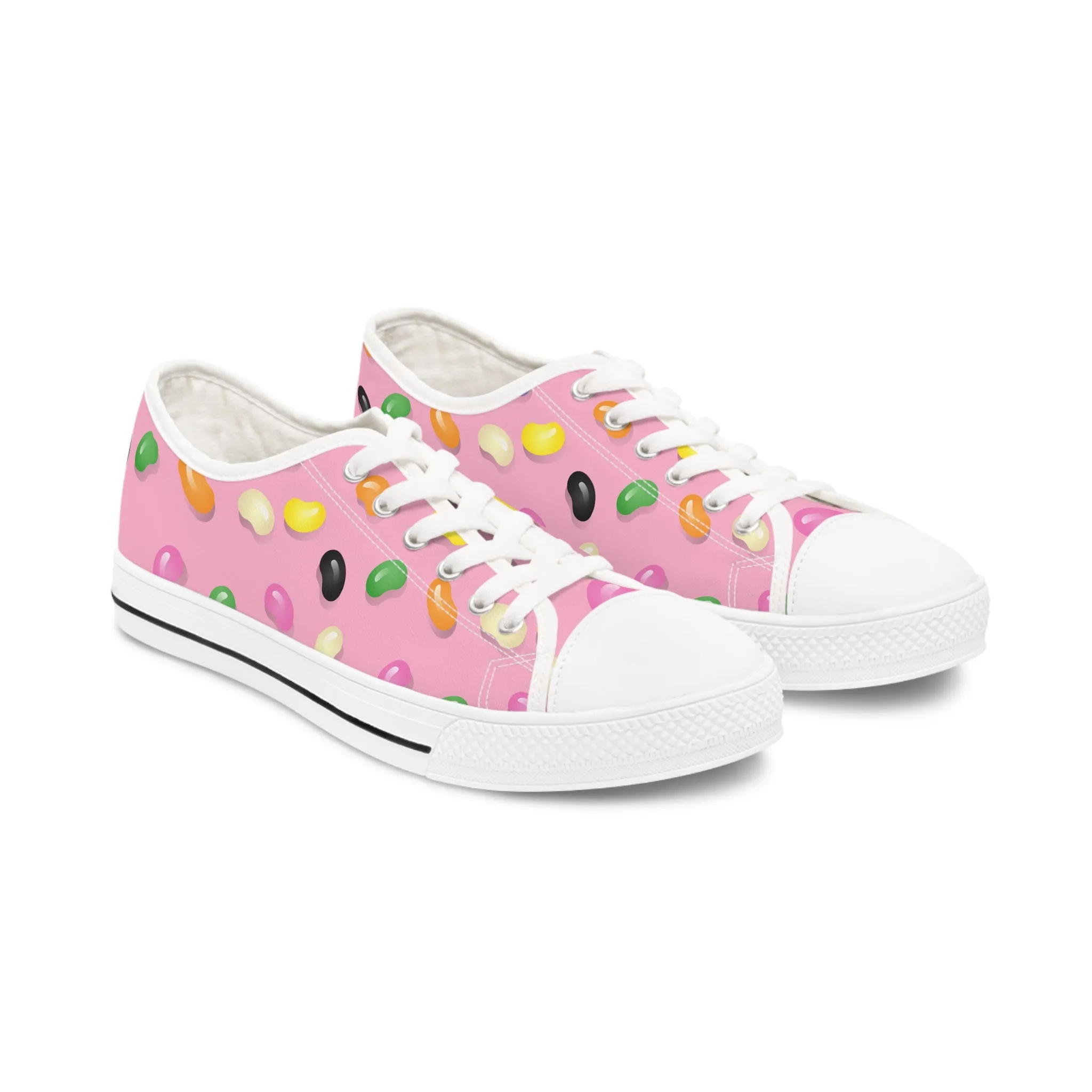 Easter Jelly Bean Women's Low Top Sneakers