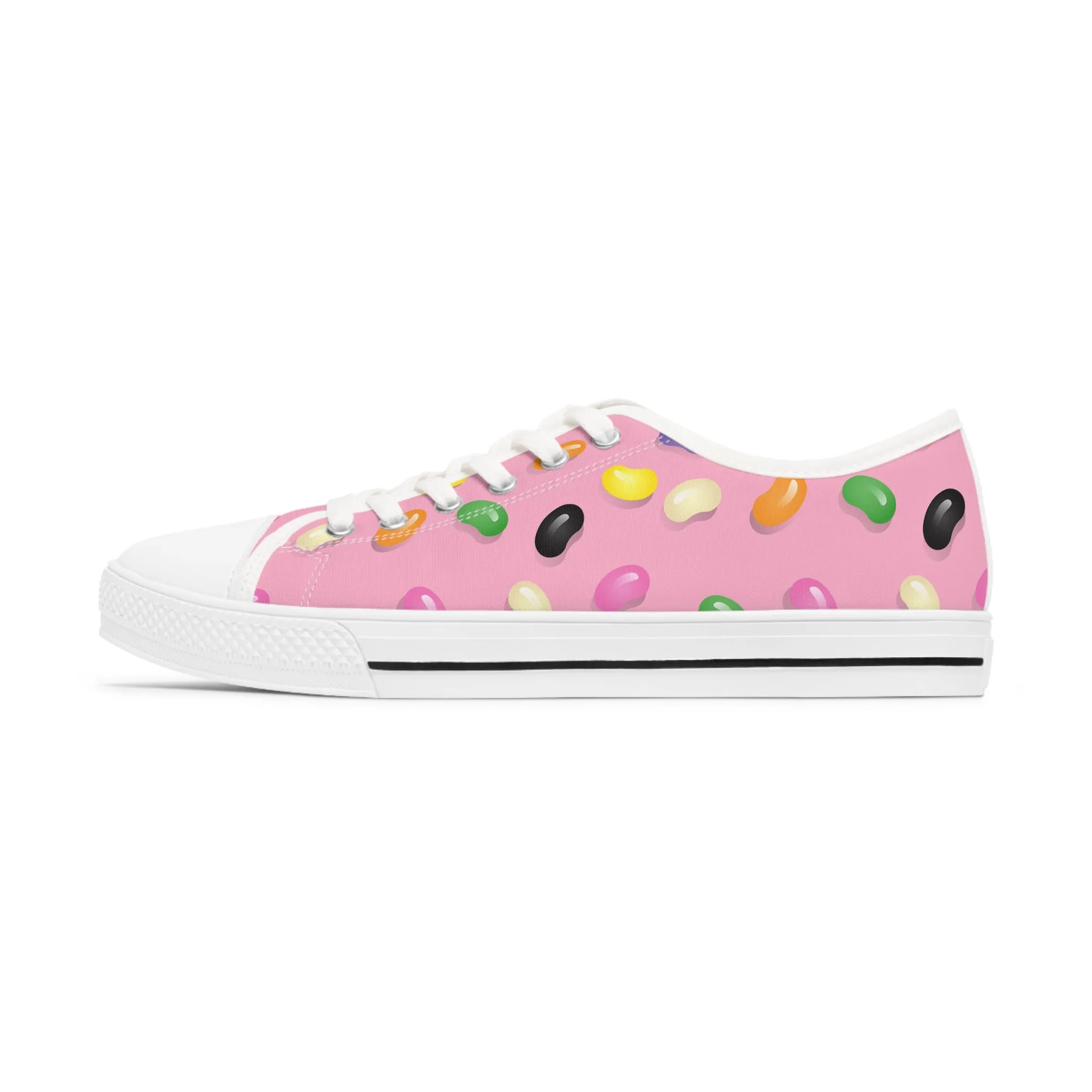 Easter Jelly Bean Women's Low Top Sneakers