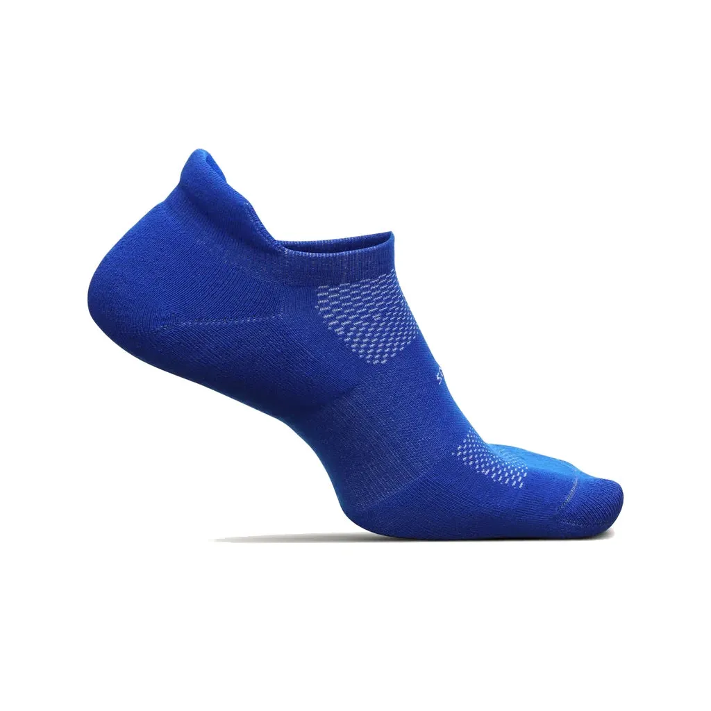 Feetures High Performance Cushion No Show Tab - Boost Blue