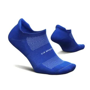 Feetures High Performance Cushion No Show Tab - Boost Blue