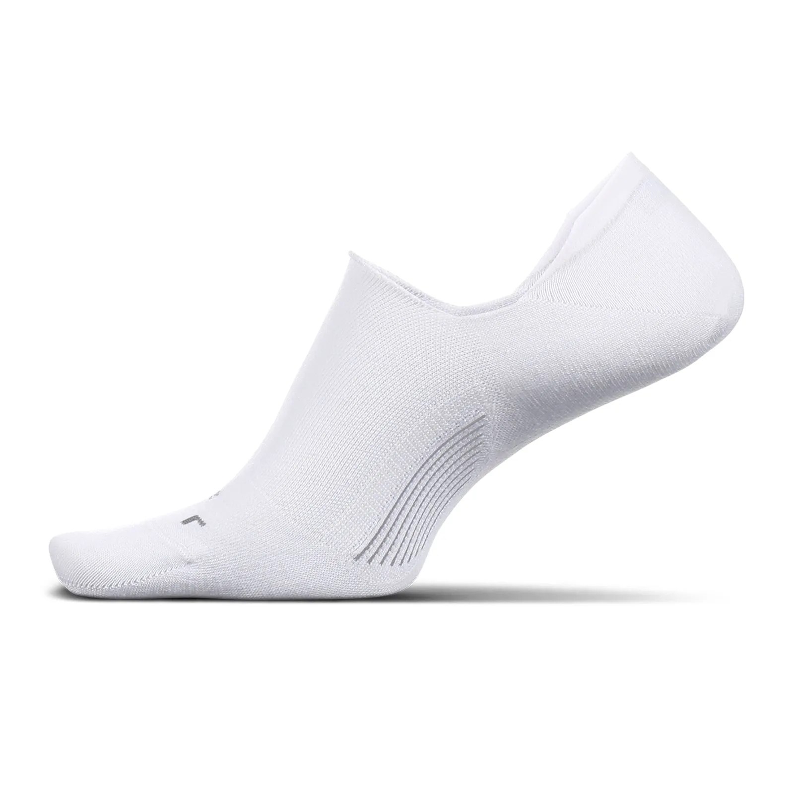 Feetures LM75526 Everyday Invisible Sock (Men) - White