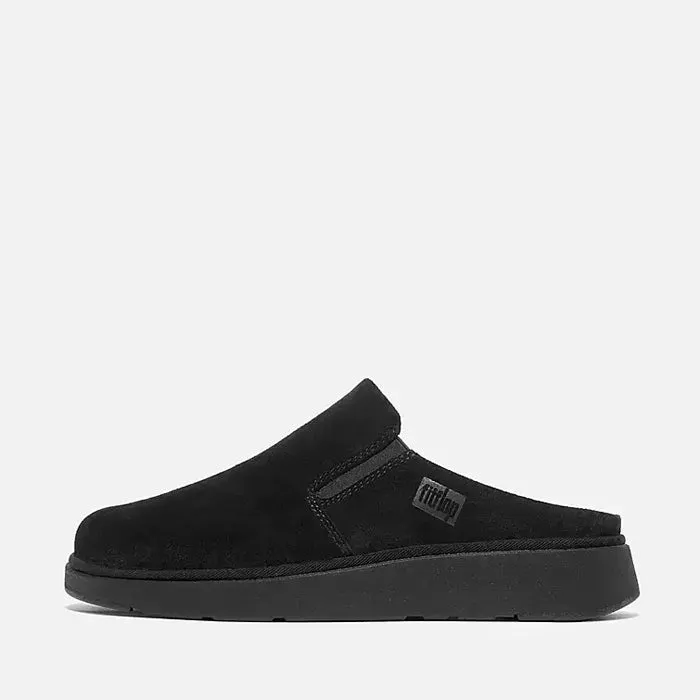 Fitflop Women Gen-Ff Elasticated Suede Mules |IF6-001| Black