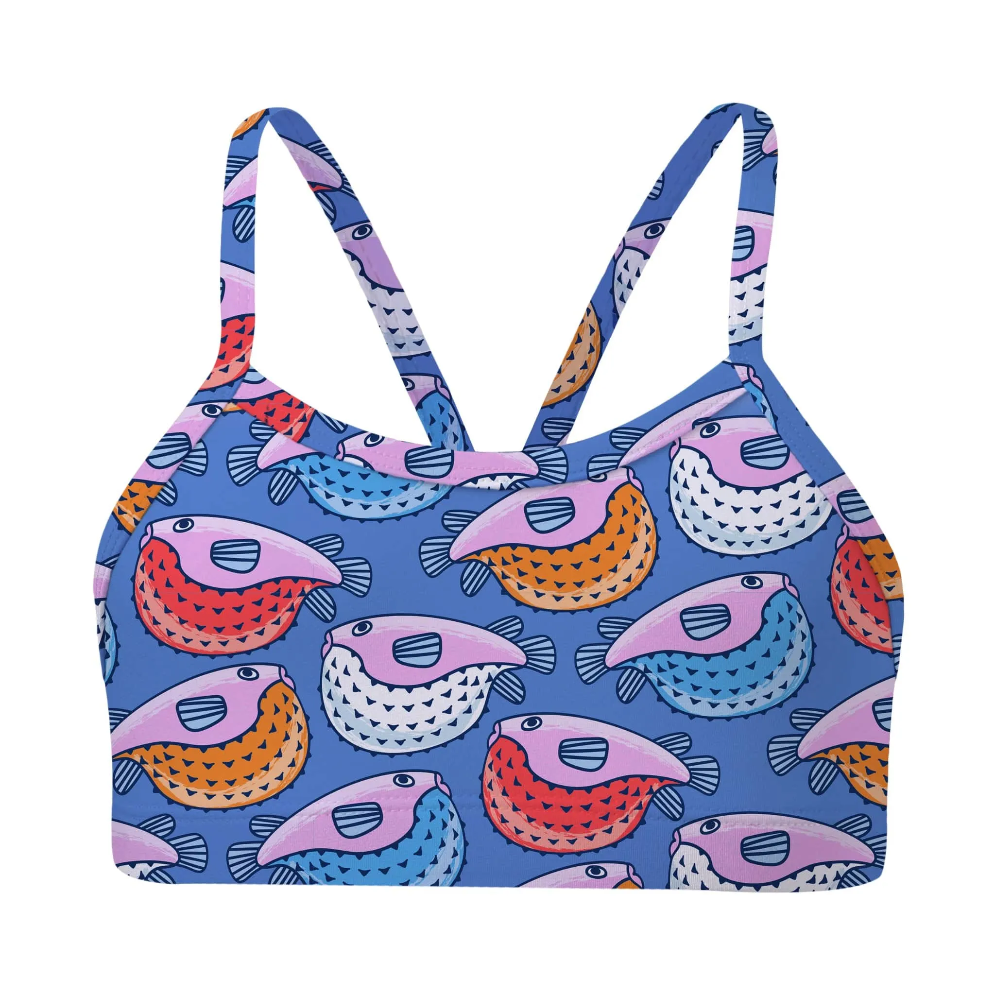 Fugu Rainbow Bikini Top