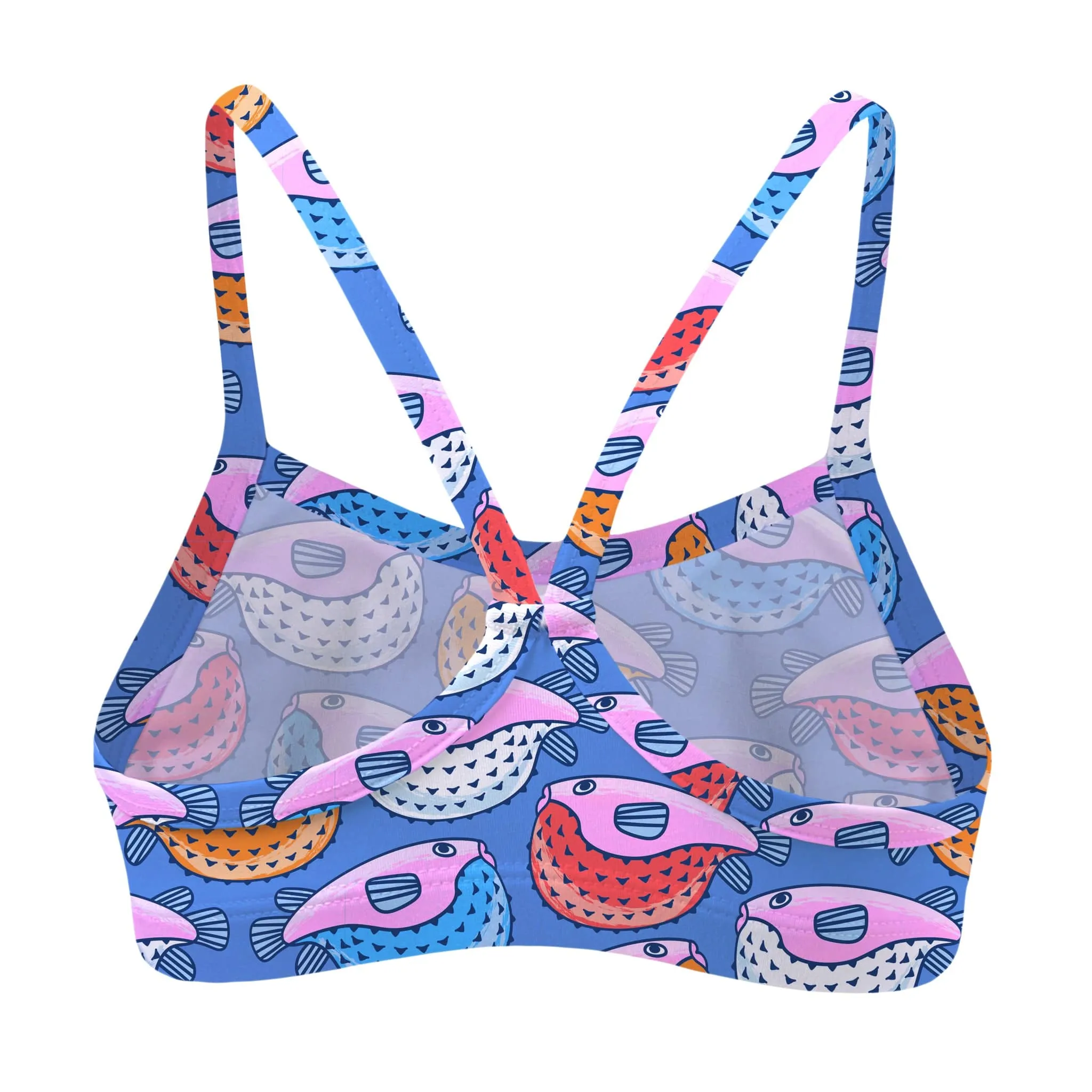 Fugu Rainbow Bikini Top