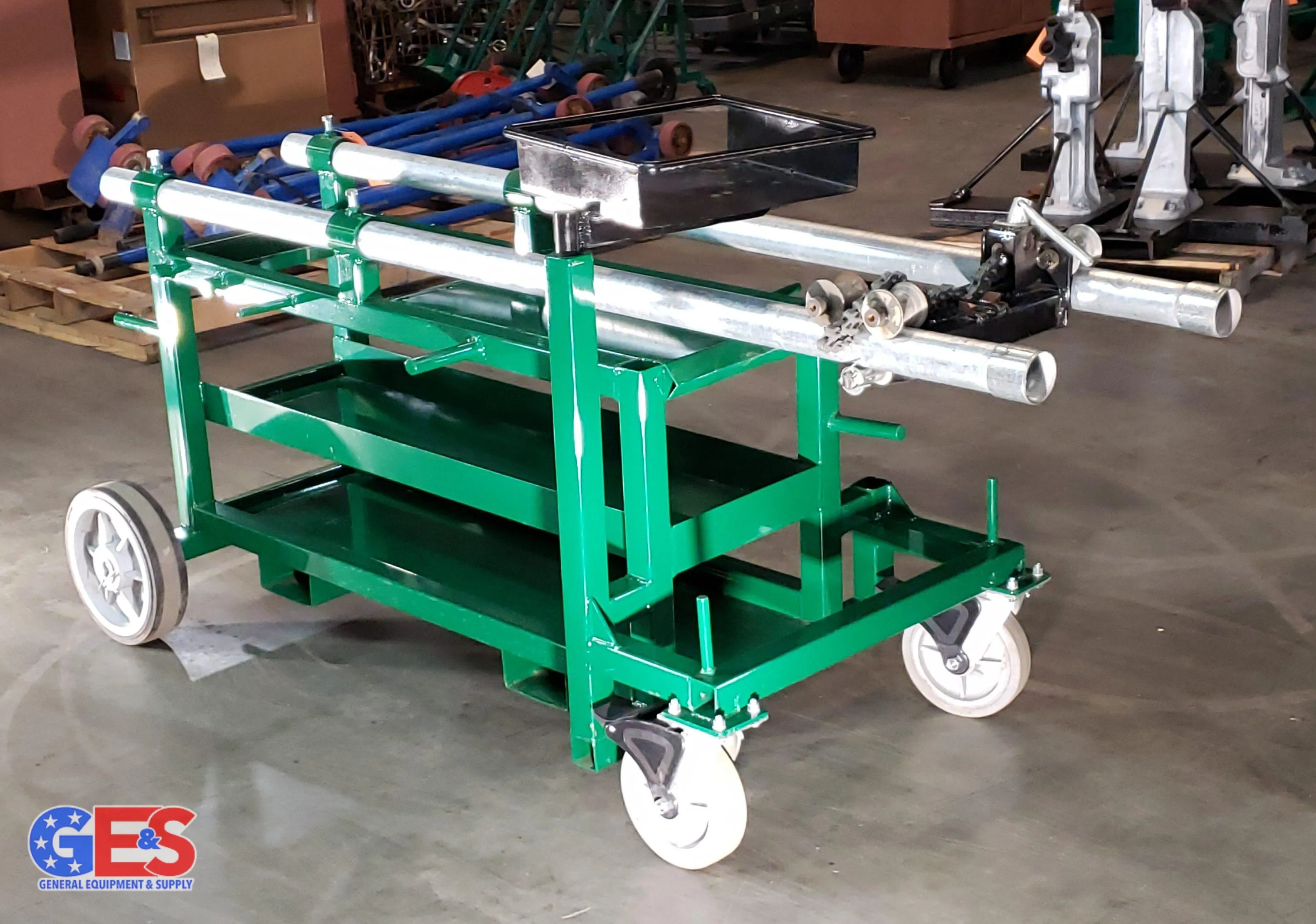 GE&S 881MBT Mobile Bending Table For 881 Series Conduit Benders