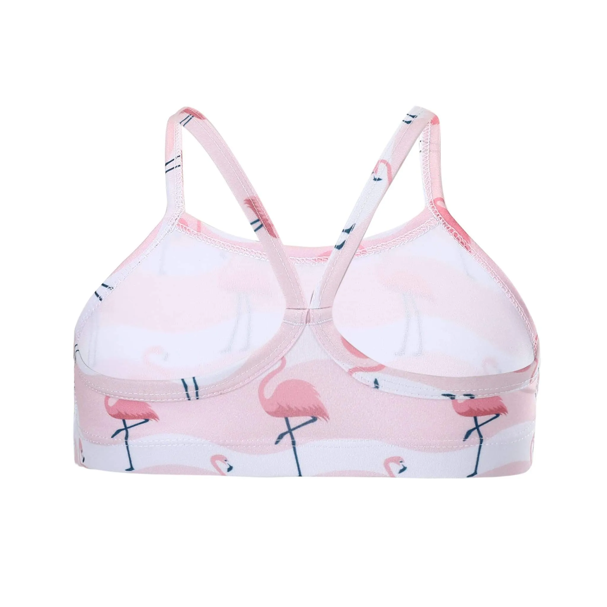 Girls Flamingo Flamboyance Bikini Top