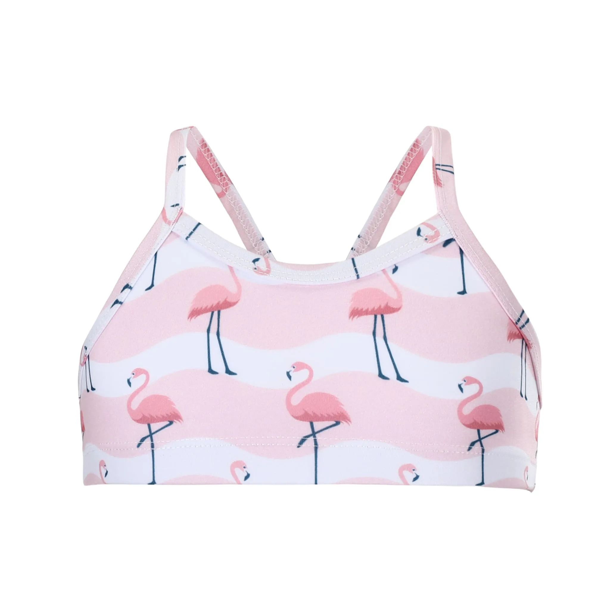 Girls Flamingo Flamboyance Bikini Top