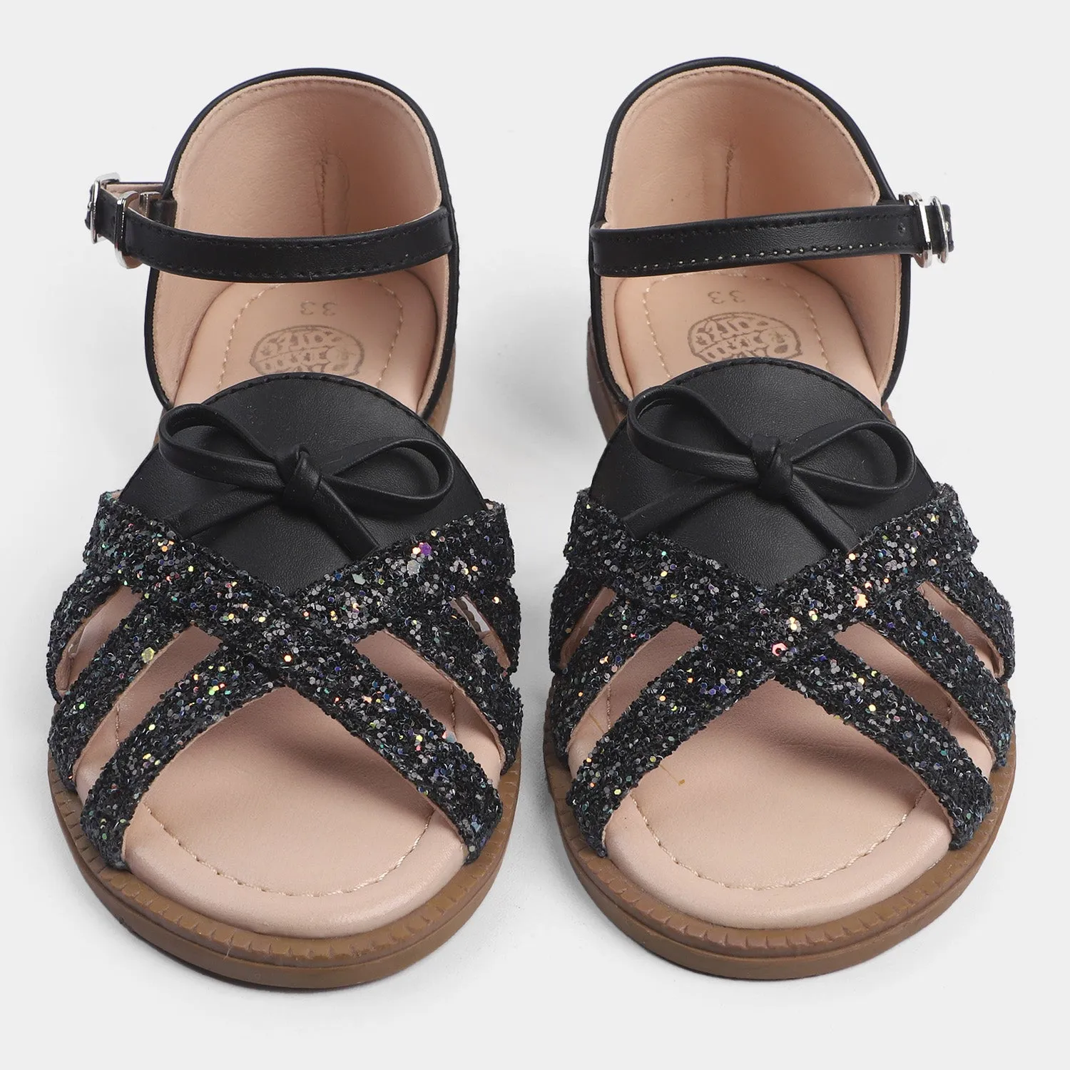 Girls Sandal 456-55-BLACK