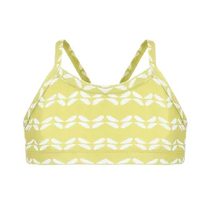 Girls Sunburst Chevron Bikini Top