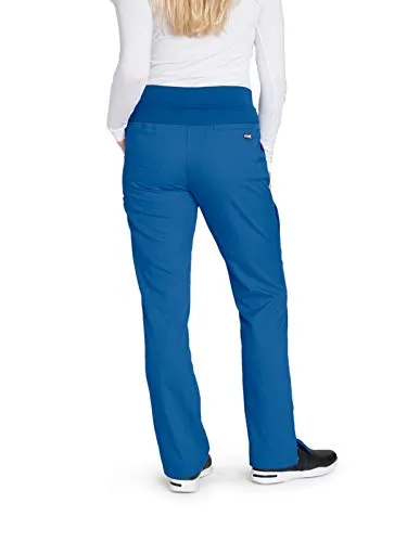 Grey's Anatomy 4277 6-Pocket Flat Front Pant for Women– Modern Fit Medical Scrub Pant