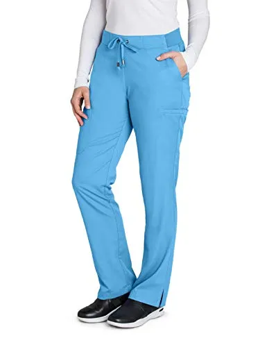 Grey's Anatomy 4277 6-Pocket Flat Front Pant for Women– Modern Fit Medical Scrub Pant