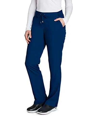 Grey's Anatomy 4277 6-Pocket Flat Front Pant for Women– Modern Fit Medical Scrub Pant