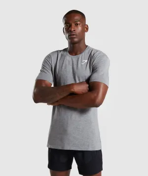 Gymshark Critical T-Shirt - Grey Marl