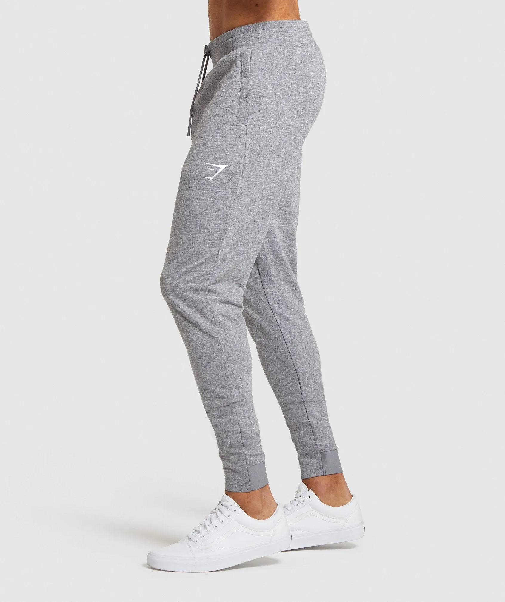 Gymshark Critical Zip Joggers - Grey Marl