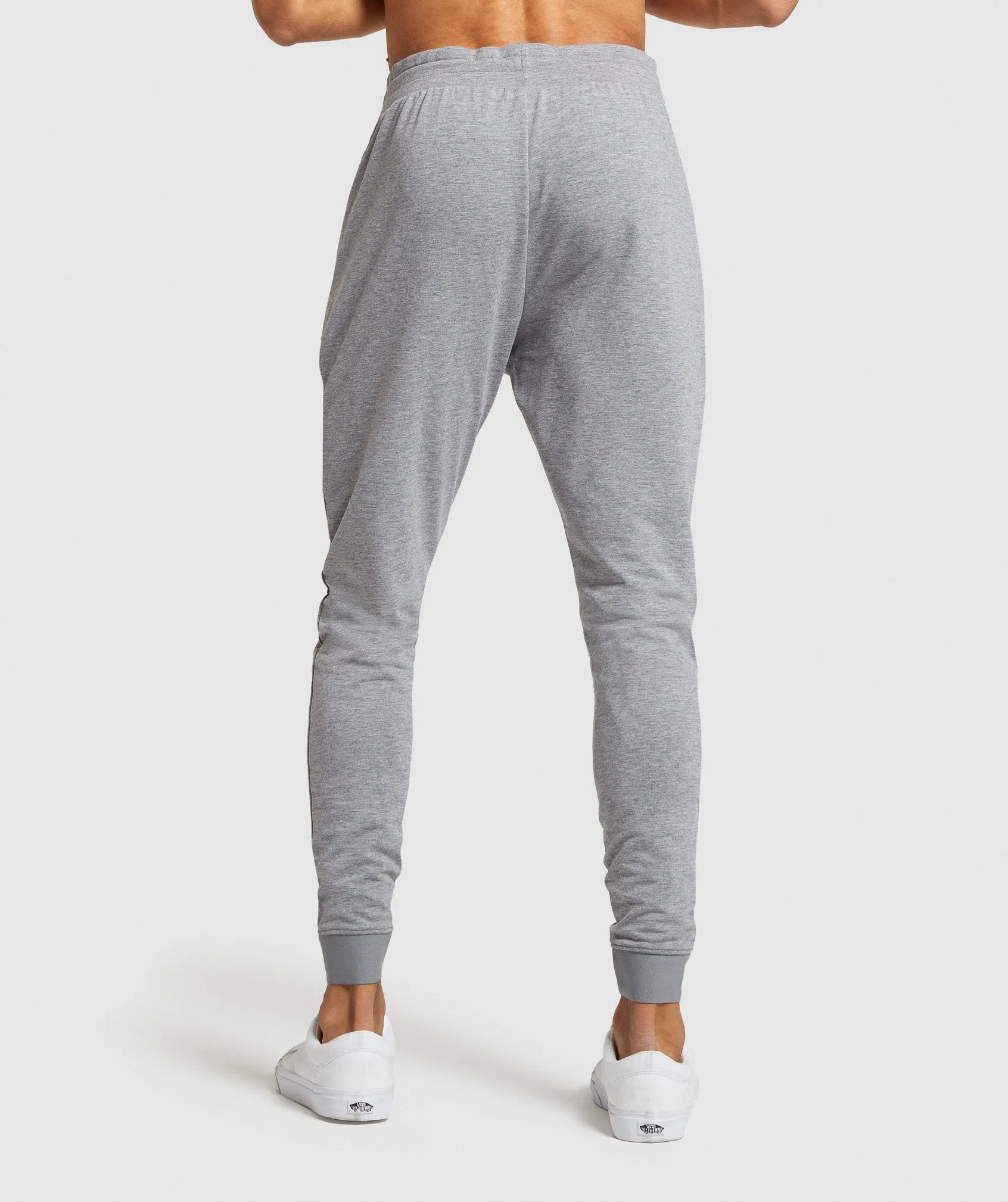 Gymshark Critical Zip Joggers - Grey Marl