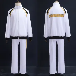 Haikyū!! Haikyu!! Fukurōdani Academy Kōtarō Bokuto Koutarou Bokuto Keiji Akaashi Sportswear Cosplay Costume