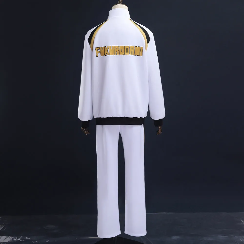 Haikyū!! Haikyu!! Fukurōdani Academy Kōtarō Bokuto Koutarou Bokuto Keiji Akaashi Sportswear Cosplay Costume