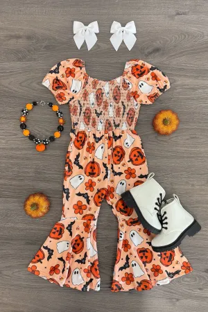 Halloween Bell Bottom Jumpsuit