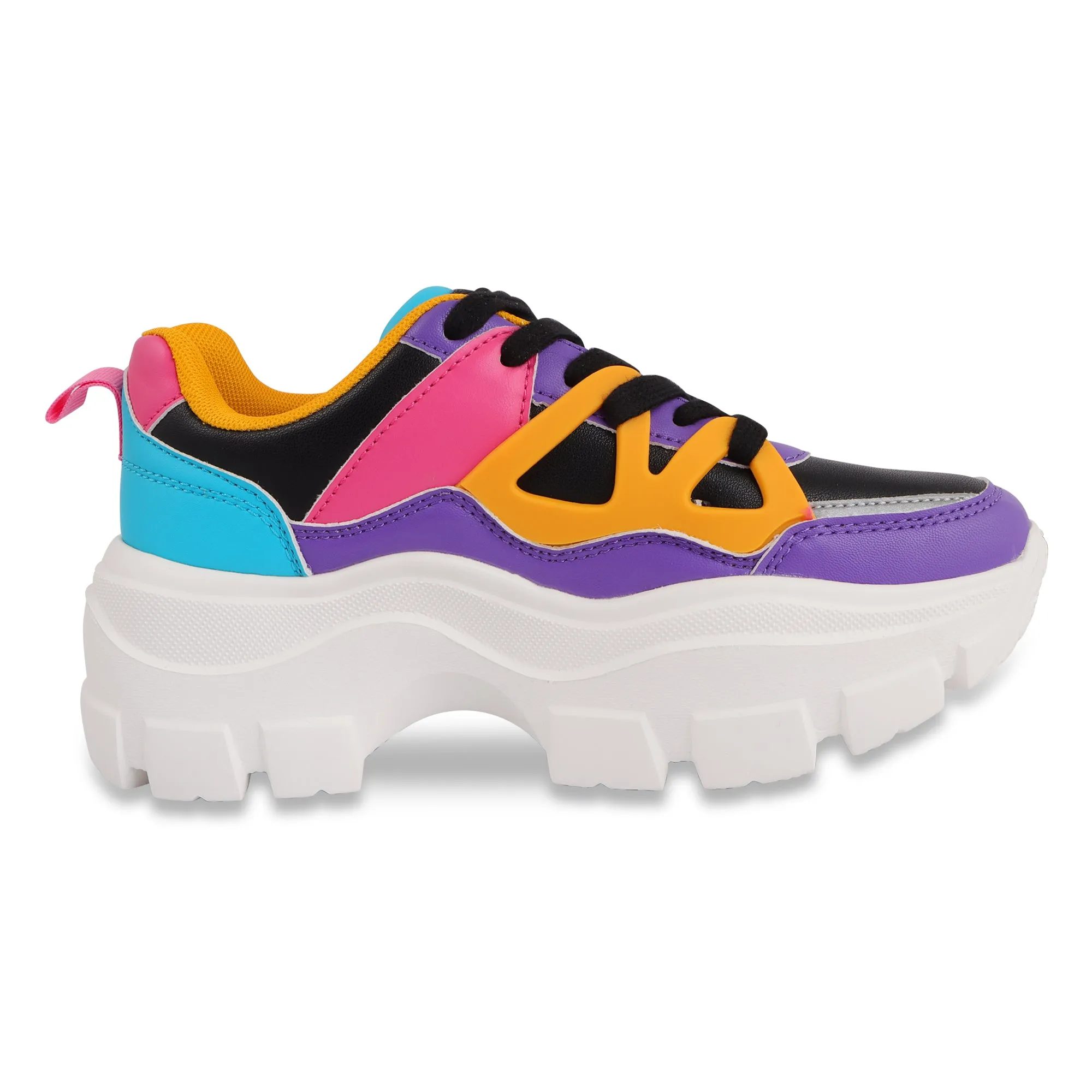 Hamser London Marcella Party Purple Sneakers