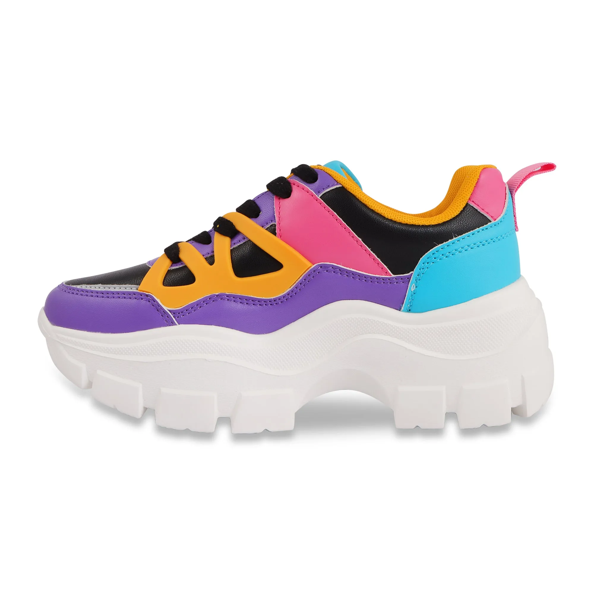 Hamser London Marcella Party Purple Sneakers