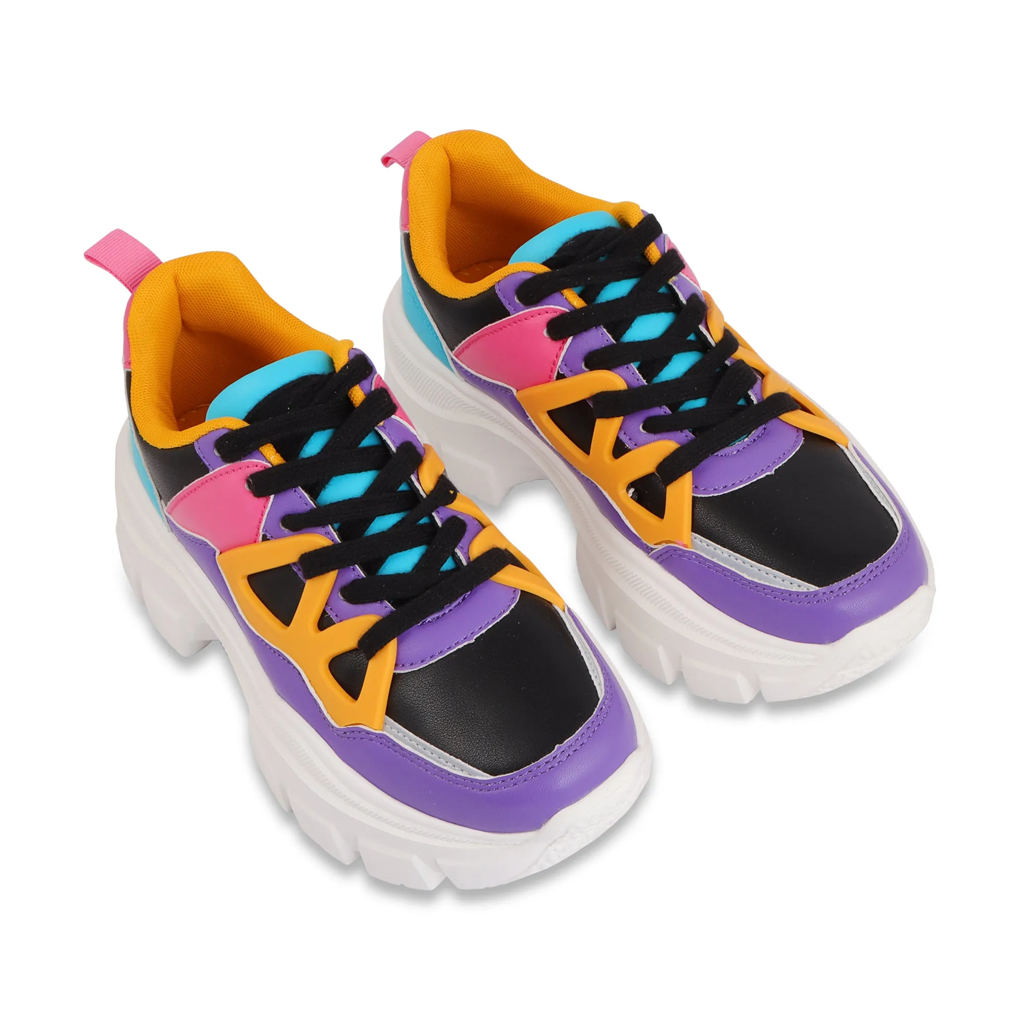 Hamser London Marcella Party Purple Sneakers