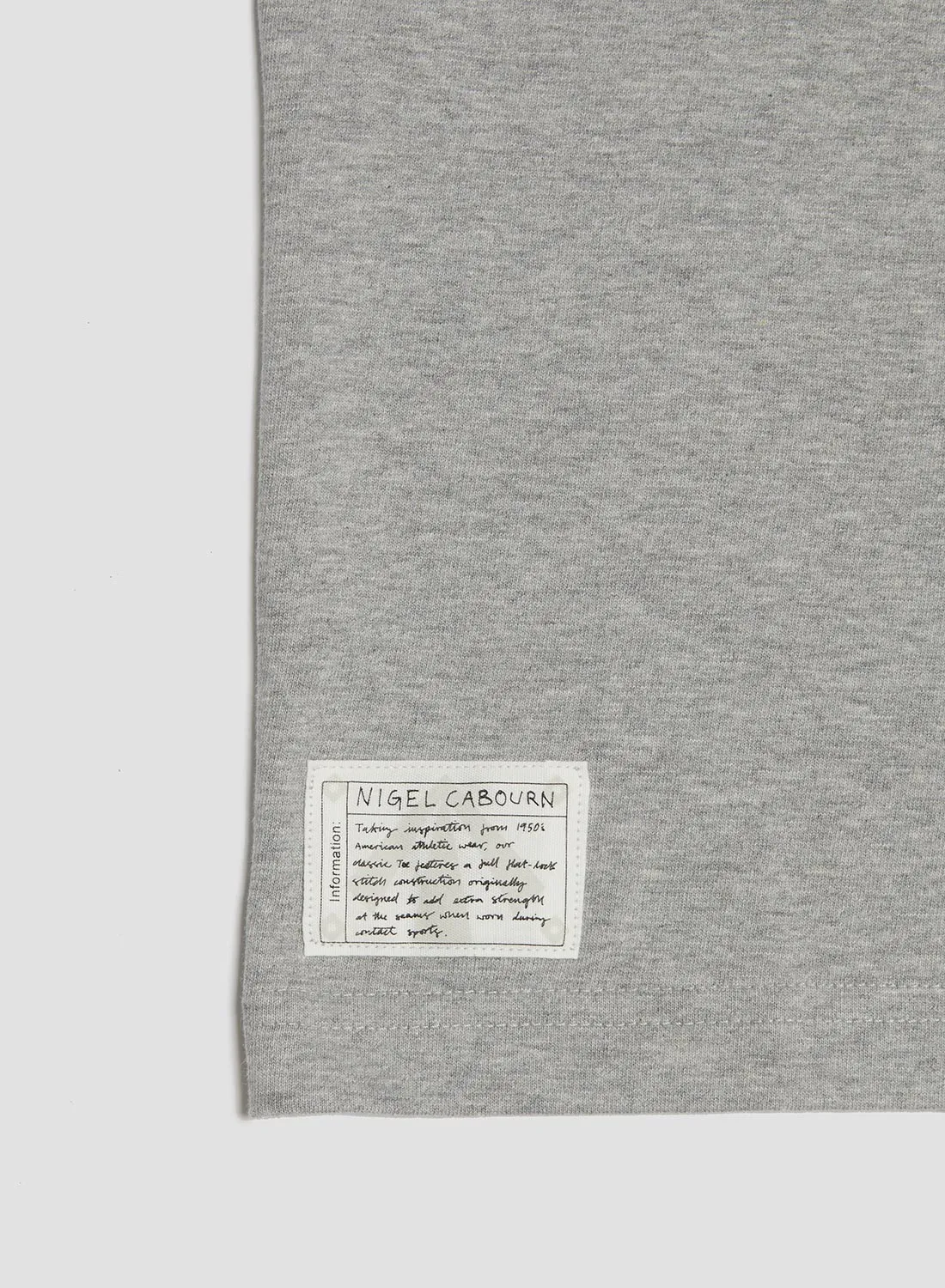 Heavy Duty Athletic T-Shirt in Heather Grey