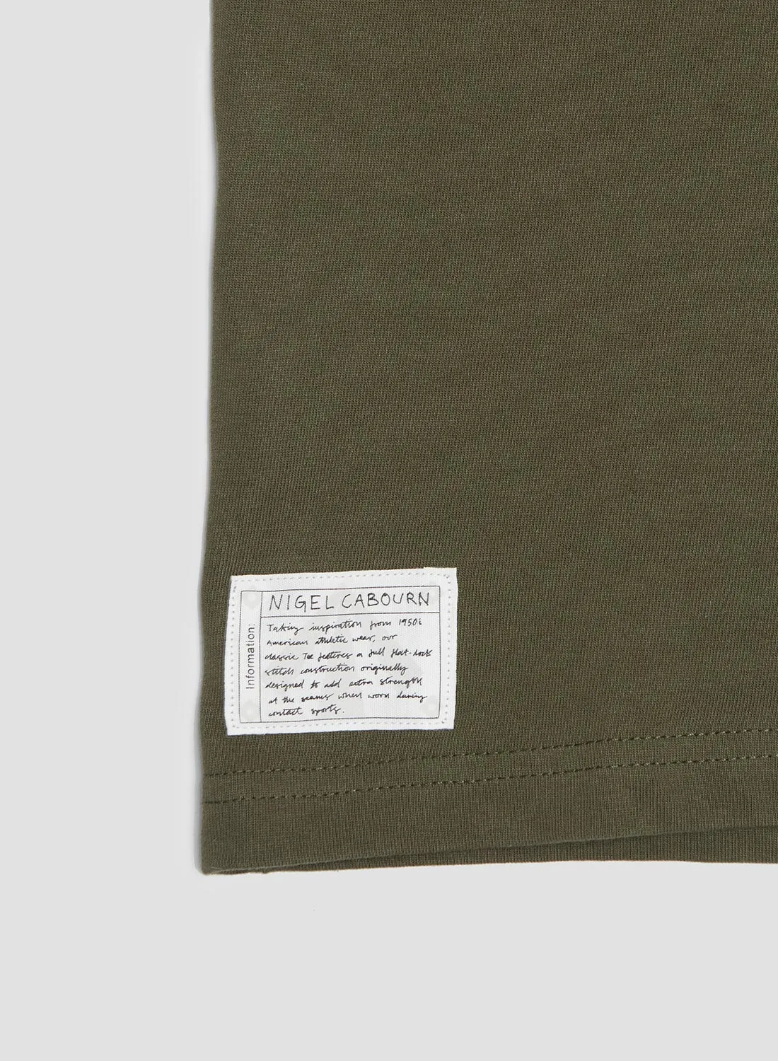 Heavy Duty Athletic T-Shirt in Olive Drab