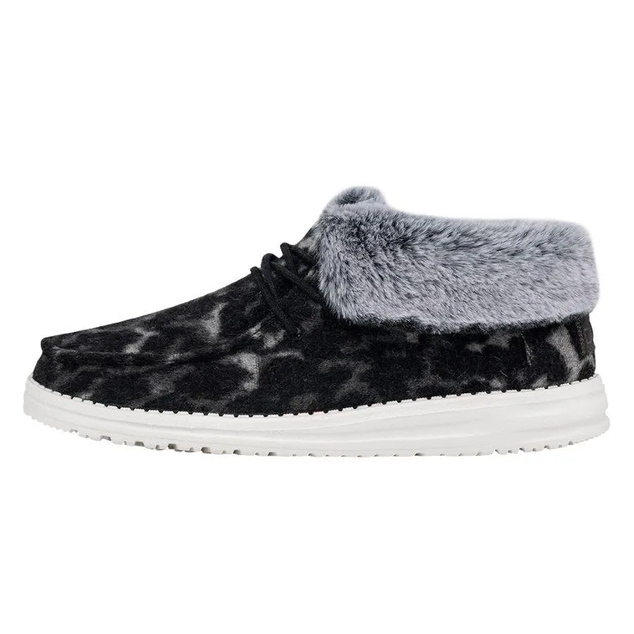 'Hey Dude' Women's Britt - Grey Leopard