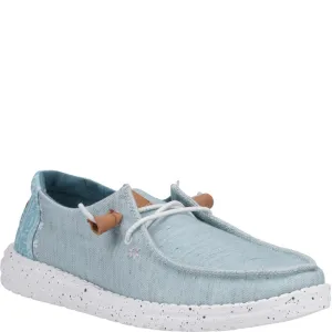 HEYDUDE Wendy Heathered Slub Tropical Shoe