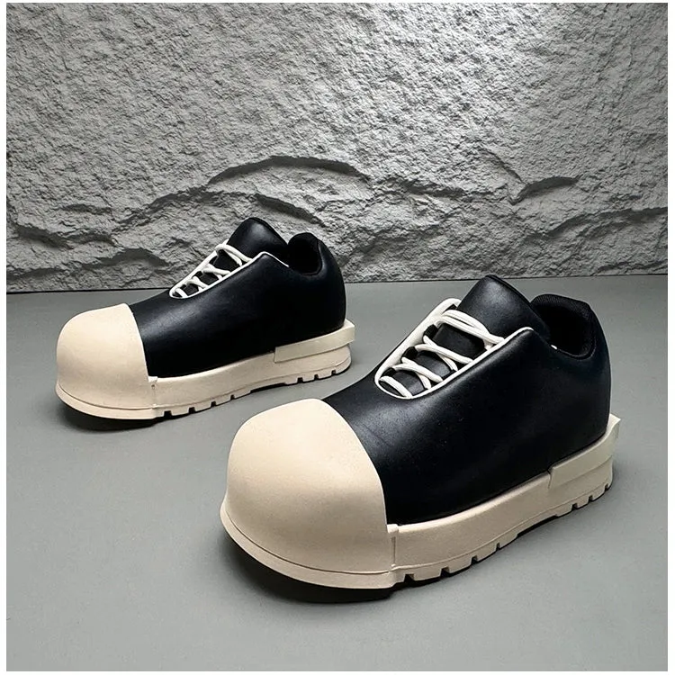 High Street Mickey Big Toe Casual Thick-soled Shoes