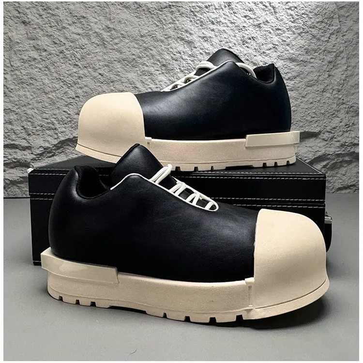 High Street Mickey Big Toe Casual Thick-soled Shoes