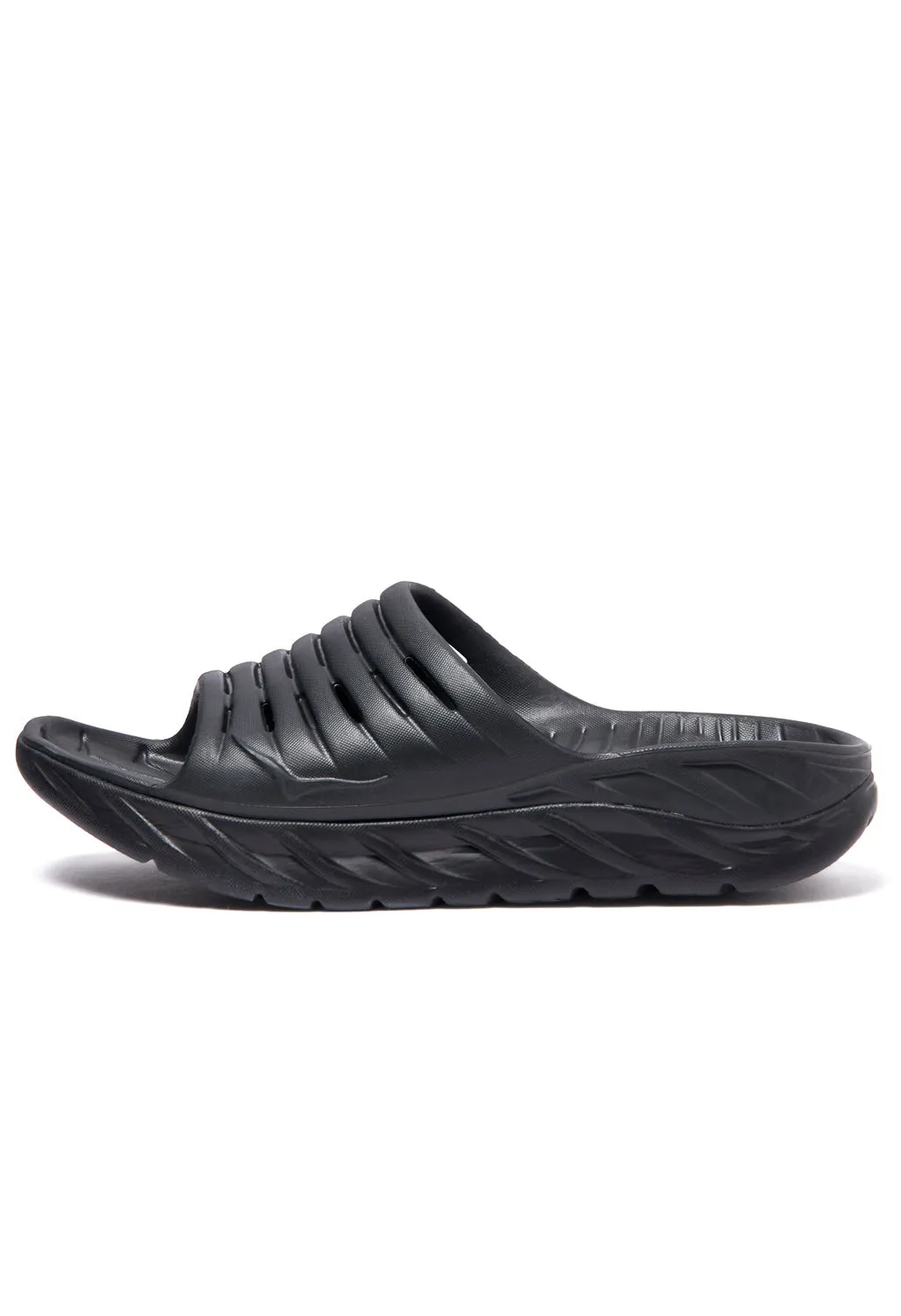 Hoka Ora Recovery Slides - Black