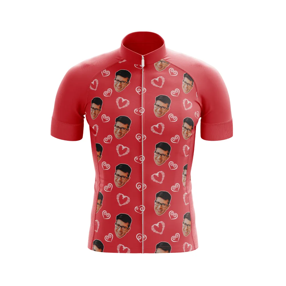 I Heart You Custom Club Jersey - Red