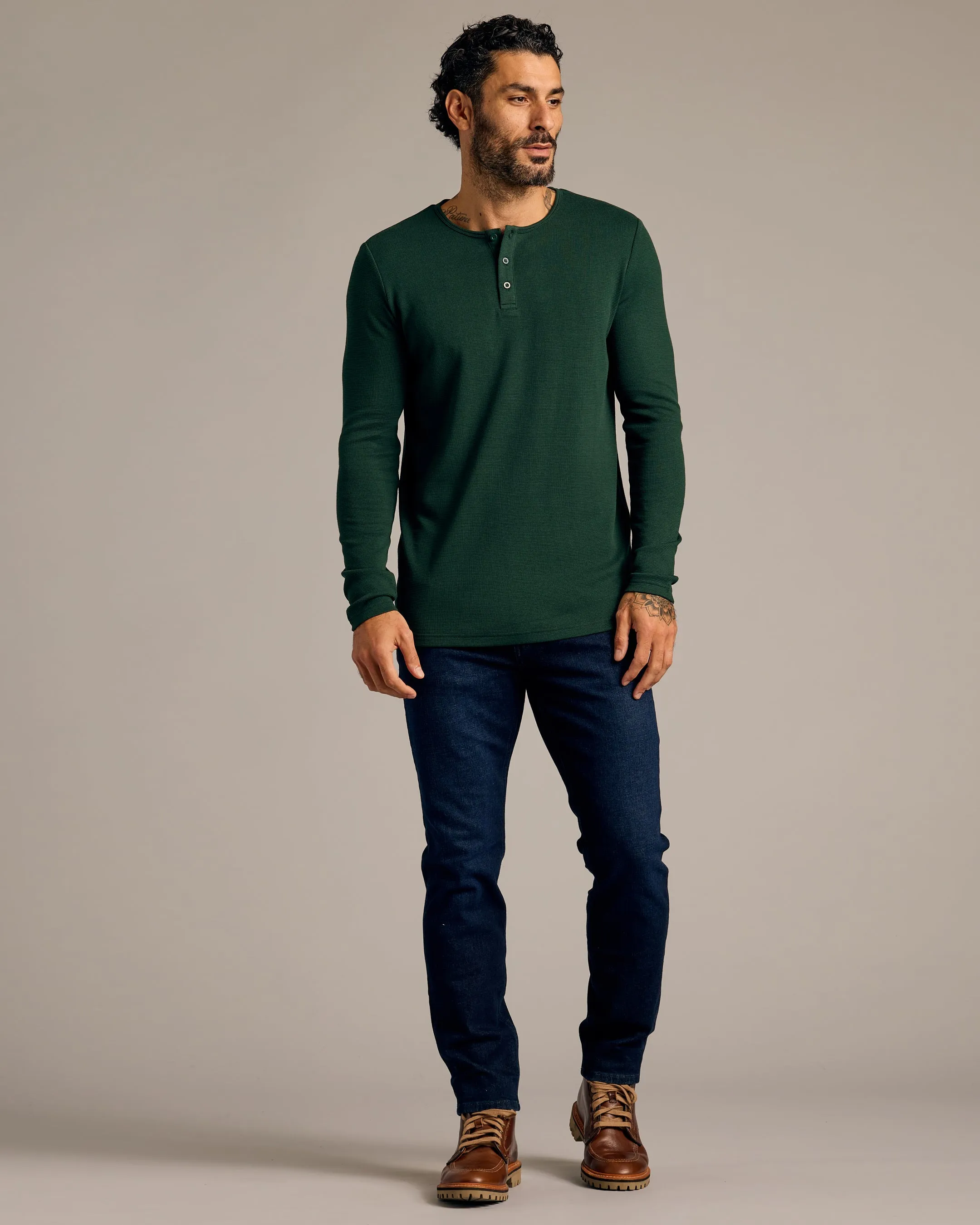 Kale & Pinot Waffle Henley 2-Pack