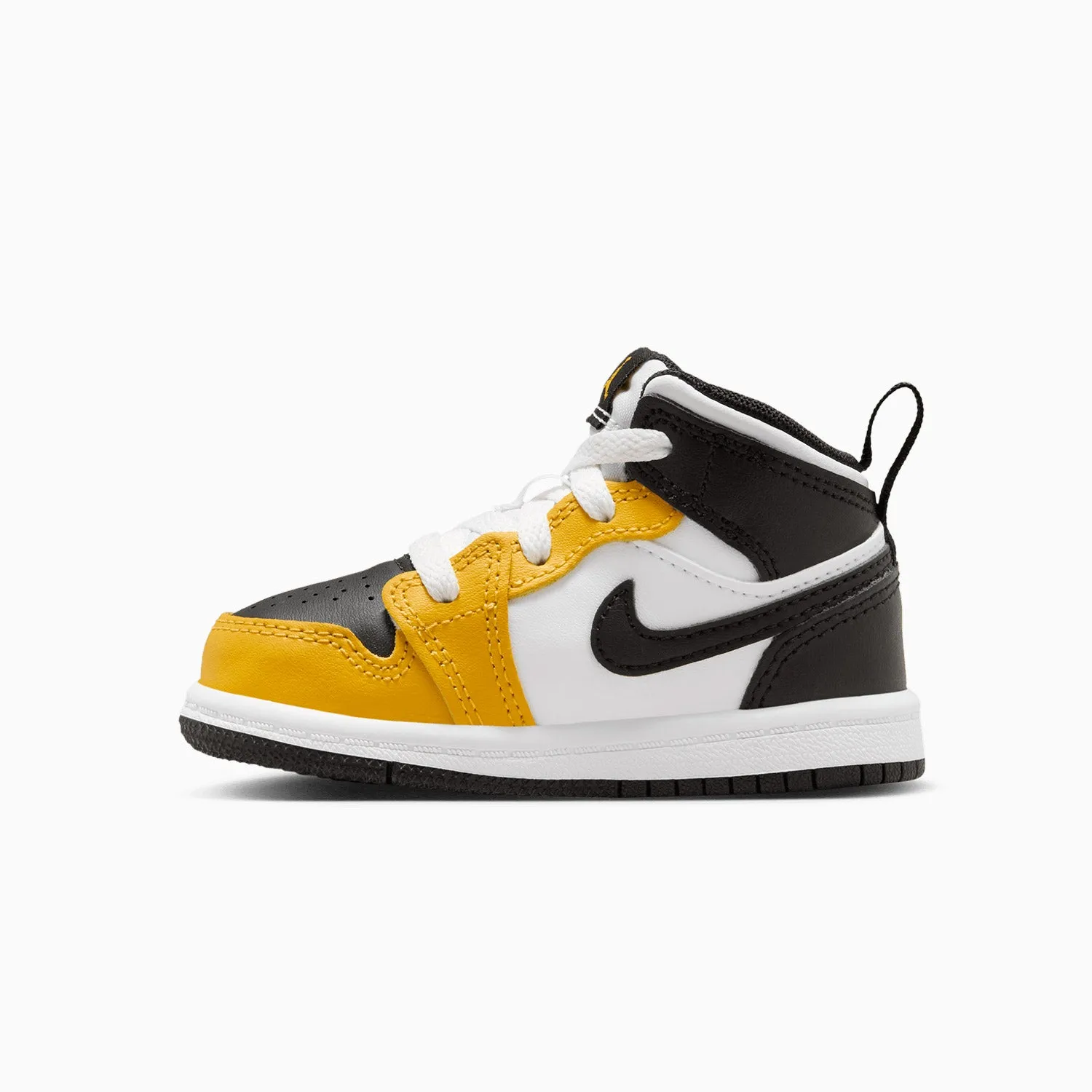 Kid's Air Jordan 1 Mid "Yellow Ochre" Toddlers